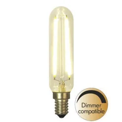 Clearance Ms - belysning LED dekorpære soft glow 2,5W, dimbar Hvit