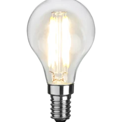 Sale Star Trading LED E14 P45 lav spenning 12-24 volt Hvit