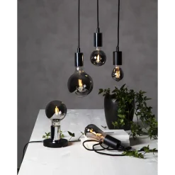 Outlet Star Trading LED-pære 1,8W plain smoke 95mm Røyk