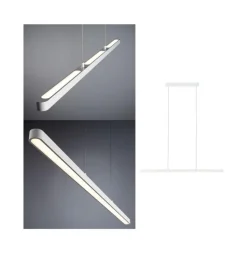 Sale Paulmann Lento takpendel 100 cm 42W 2700 Kelvin - Dimbar Hvit