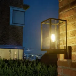 Online Norlys Lofoten 1939 opp vegglampe Svart