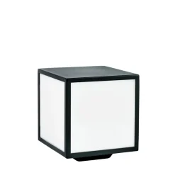 Best Norlys Lofoten portstolpe 1961/Opal Svart / Opal glass