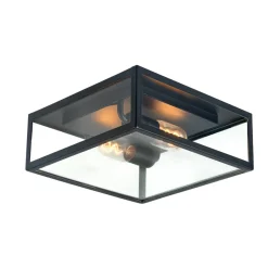 Discount Norlys Lofoten 1945 taklampe utendørs IP44 Svart