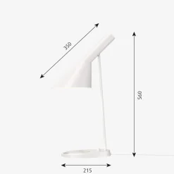 Outlet Louis Poulsen AJ bordlampe
