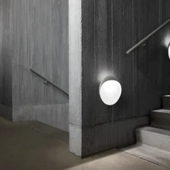 Hot Louis Poulsen Flindt utendørs vegglampe Ø20