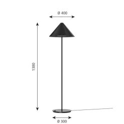New Louis Poulsen Keglen gulvlampe
