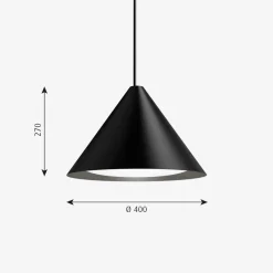 New Louis Poulsen Keglen pendel Ø40