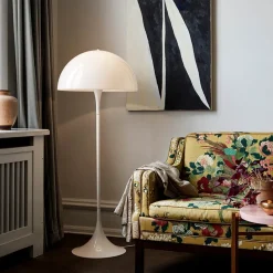 Sale Louis Poulsen Panthella gulvlampe Hvit / Opal