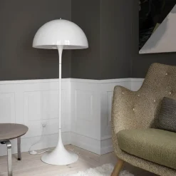 Sale Louis Poulsen Panthella gulvlampe Hvit / Opal