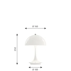 Sale Louis Poulsen Panthella 160 portabel bordlampe