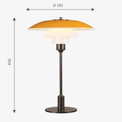 Louis Poulsen PH 31/2-21/2 bordlampe