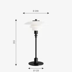 Discount Louis Poulsen PH 2/1 bordlampe