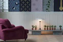Outlet Louis Poulsen PH 4/3 bordlampe Hvit Krom / Opal