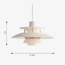 Clearance Louis Poulsen PH 5 pendel - Ø300