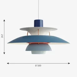 Discount Louis Poulsen PH 5 pendel - Ø500