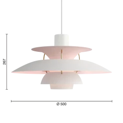 Discount Louis Poulsen PH 5 pendel - Ø500