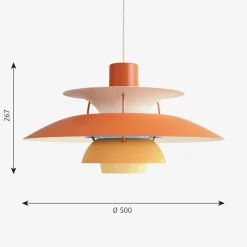Discount Louis Poulsen PH 5 pendel - Ø500