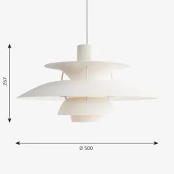 Discount Louis Poulsen PH 5 pendel - Ø500