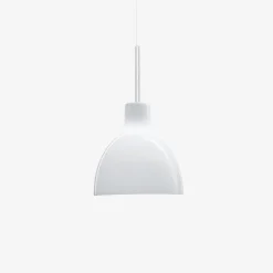 Outlet Louis Poulsen Toldbod Glass Pendel Ø15 Hvit
