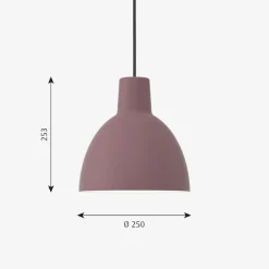 New Louis Poulsen Toldbod pendel Ø25