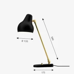 Outlet Louis Poulsen VL38 bordlampe