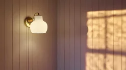 Online Louis Poulsen VL Ring Crown Vegglampe Messing / Opal