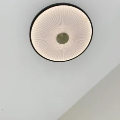 Sale Luminor Lumi taklampe m/plissering Ø50 Svart