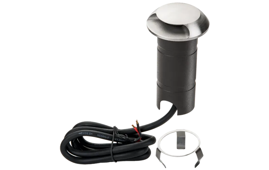 Hot Sg Armaturen As Luna Deco 1 uplight utendørs 3W 3000 Kelvin IP67 - Rustfritt Stål