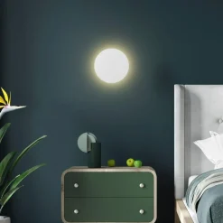 Best TK Lighting Luna vegglampe 20 cm Svart