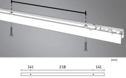 Clearance Paulmann Lyskanal 0,5 meter til Linion kanalsystem 8,5W 3000 Kelvin