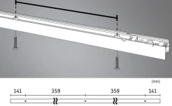 Paulmann Lyskanal 1 meter til Linion kanalsystem 17W 3000 Kelvin