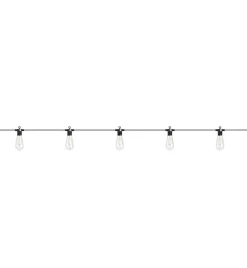 Marksløjd Lysslynge 10 lys stor - Garden 24 - Svart
