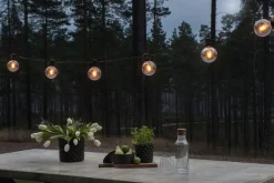Outlet Konstsmide Lysslynge 10 lys utskiftbar - Amber