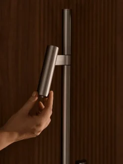 New DFTP Makoto gulvlampe 2-lys Satin Krom