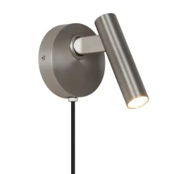 Outlet DFTP Makoto vegglampe Satin Krom