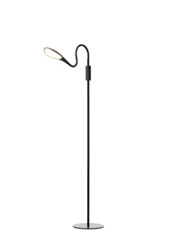 Hot Nielsen Light Mamba gulvlampe 5,5W 3000K 3 step dim - Svart