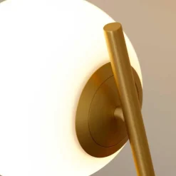 Online Lightup.no Marble bordlampe H55 Svart / Opal