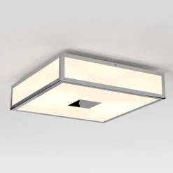Discount Astro Lighting Mashiko 300 Square taklampe IP44 - Polert Krom