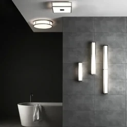 Discount Astro Lighting Mashiko 300 Square taklampe IP44 - Polert Krom