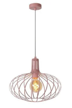 Lucide Merlina takpendel 38 cm - Rosa