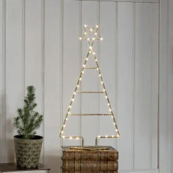 Konstsmide juletre 60 cm 45 LED Messing