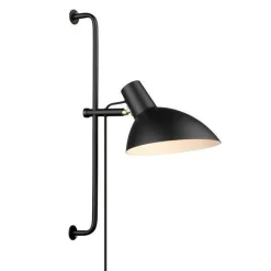Discount Halo Designs Metropole grande vegglampe - Svart