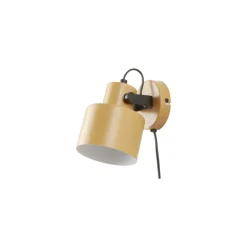 Hot Ms - belysning Miami vegglampe - Oker Gul