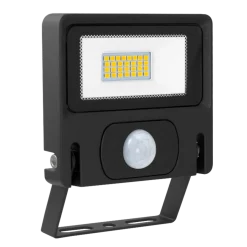 Norlux Michelle lyskaster utendørs 4000 Kelvin IP65 20W m/sensor - Svart
