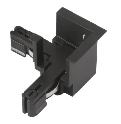 Hot NorDesign Microline recessed L-connector vinkelskjøt 24V for innfelling Grafitt svart