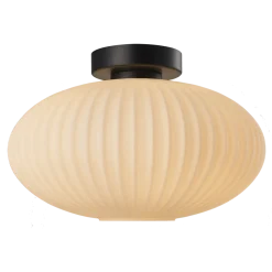 Online Ms - belysning Mika taklampe 30 cm - Svart/Opal Svart / Opal