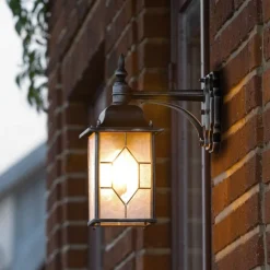 Sale Konstsmide Milano vegglampe, ned - Svart