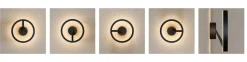 Hot NorDesign Mind 220 vegglampe 9W 2700 Kelvin RA90 dimbar Svart