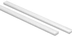 Hot NorDesign MiniLink 60 cm 9W 3000K - Sølv/Frostet - 1 stk Grå