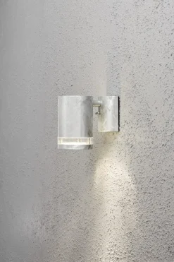 Clearance Konstsmide Modena vegglampe I ned - Galvanisert